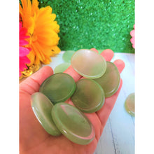 Load image into Gallery viewer, Worry Stone Palm Stone Thumb Stone Green Aventurine Reiki Energy Booster Healing Crystals Pocket Stone Calming/Self-Assurance Stone  Sevenzings

