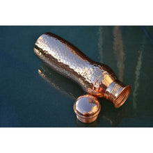 Load image into Gallery viewer, Handcrafted Authentic Beautiful Copper Bottle - Healthy Living Gift - sevenzings
