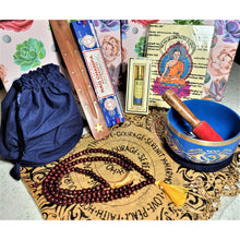 Load image into Gallery viewer, Third Eye Chakra Perfect Gift Set/Box - Yoga Meditation Mindfulness Healing Kit - sevenzings
