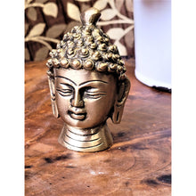Load image into Gallery viewer, FAST SHIPPING Buddha Head Peaceful Living Home Decor- 3&quot; Small Buddha Figurine Idol Buddha Sculpture - sevenzings
