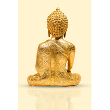 Load image into Gallery viewer, Large Buddha Statue Figurine Idol Meditation Home Decor - 13&quot; Buddha Idol Sculpture Calm Peaceful Yoga Work Studio Decor - sevenzings
