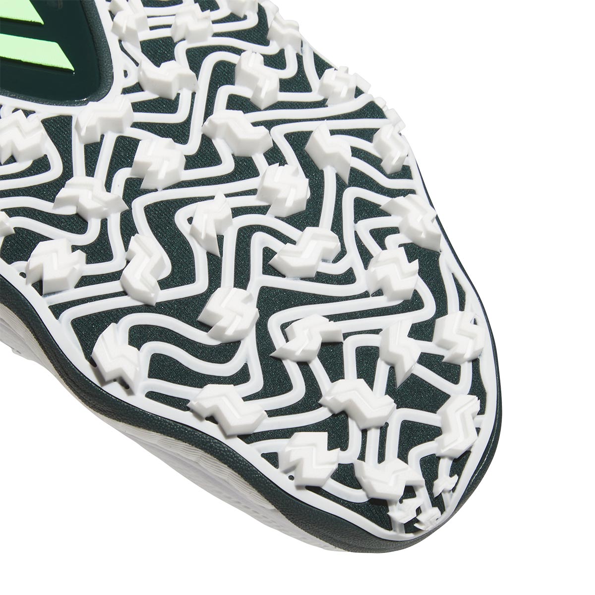 Adidas Codechaos 25 Golf Shoes White/Aurora Ivy/Green Burst