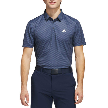 Adidas Core Allover Print Golf Polo