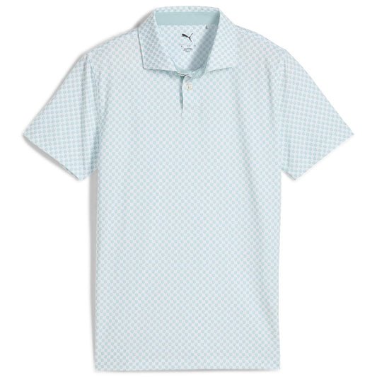 Puma 2025 Boys MATTR Micro Floral Golf Polo