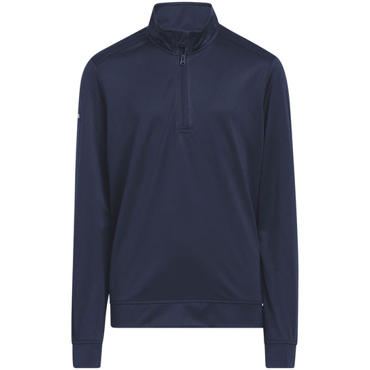 Adidas 2023 Boys Heather Quarter Zip Pullover