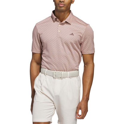 Adidas Core Allover Print Golf Polo