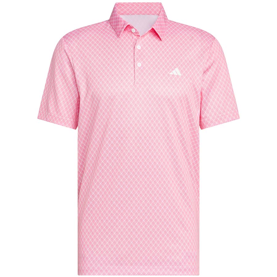 Adidas Core Allover Print Golf Polo