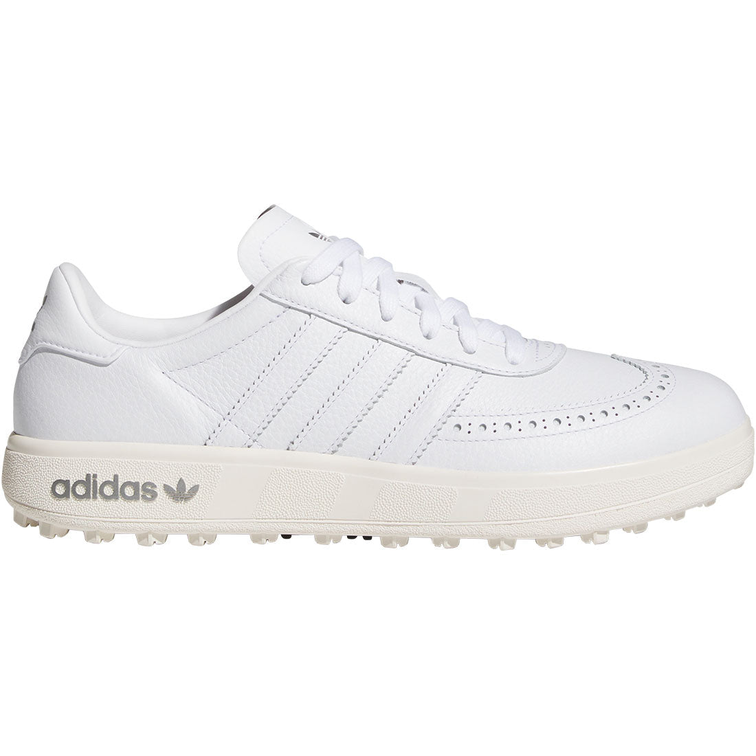 Adidas CourseCup Spikeless Golf Shoes White/Iron