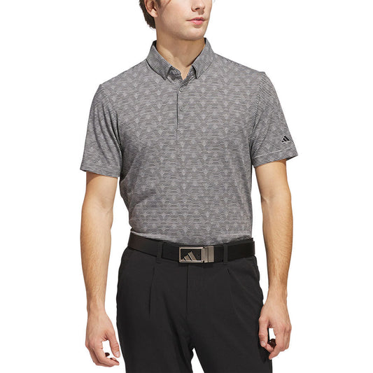 Adidas Go To Printed Stripe Polo