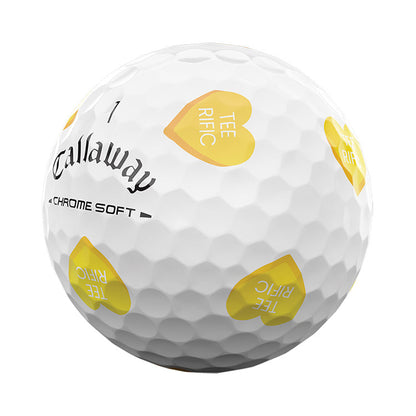 Callaway Chrome Soft Truvis Hearts Golf Balls