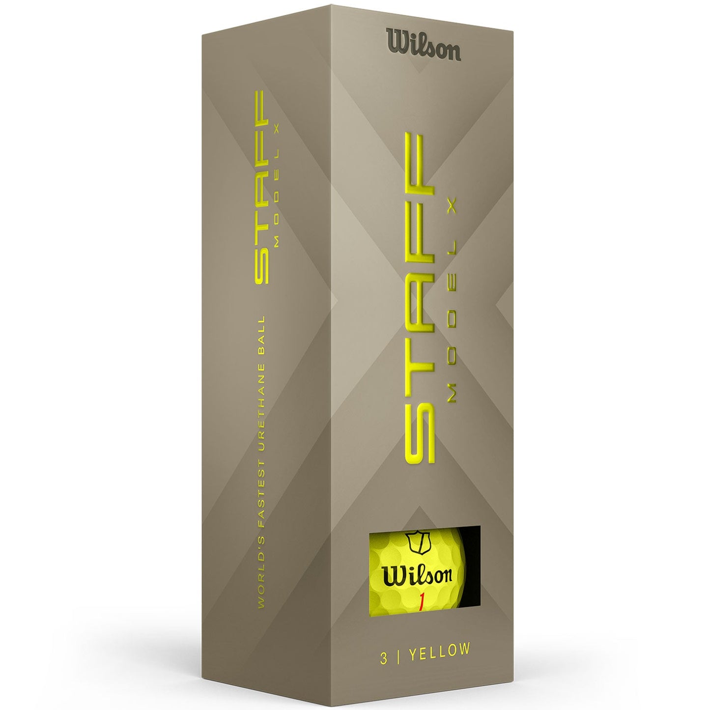 Wilson Staff Model X Yellow Golf Balls