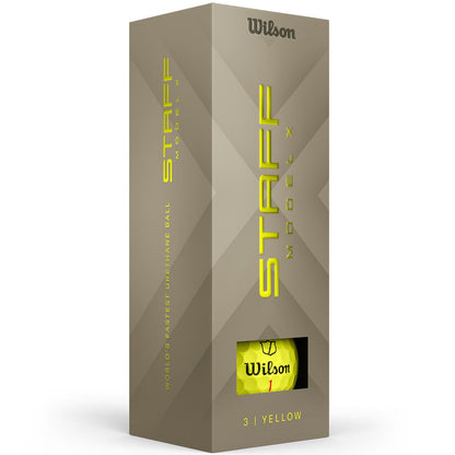 Wilson Staff Model X Yellow Golf Balls