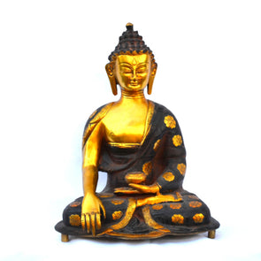 Large Buddha Statue Earth Touching - Buddha Idol Figurine Home Decor - sevenzings