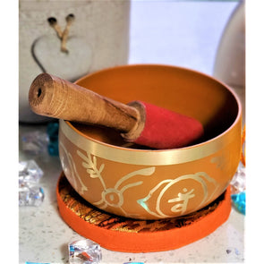 Sacral Chakra (Svadhishthana) Singing Bowl - Meditation Yoga Reiki Chakra Healing Sound Bowl - sevenzings