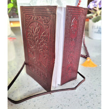Load image into Gallery viewer, Everyday Leather Pocket Diary - Mindfulness Yoga Reiki Journal - sevenzings
