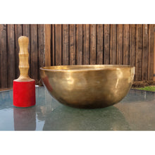 Load image into Gallery viewer, 10&quot; - 14&quot; Large Hand Hammered Tibetan Singing Bowl Healing Sound Therapy - sevenzings
