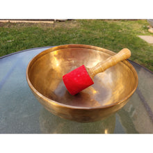 Load image into Gallery viewer, 10&quot; - 14&quot; Large Hand Hammered Tibetan Singing Bowl Healing Sound Therapy - sevenzings

