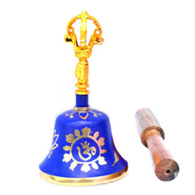 Load image into Gallery viewer, Crown Chakra (Sahasrara) Tibetan Bell - Meditation Reiki Chakra Healing Singing bell - sevenzings