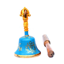 Load image into Gallery viewer, Tibetan Bell Throat Chakra (Vishuddha) Singing Bell Sound Therapy - sevenzings
