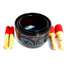 Load image into Gallery viewer, Hand crafted Buddha Singing Bowl - Meditation, Healing Sound Therapy - sevenzings
