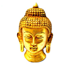 Load image into Gallery viewer, Buddha Head Wall Hanging - Buddha Figurine Idol Sculpture Home Decor - sevenzings