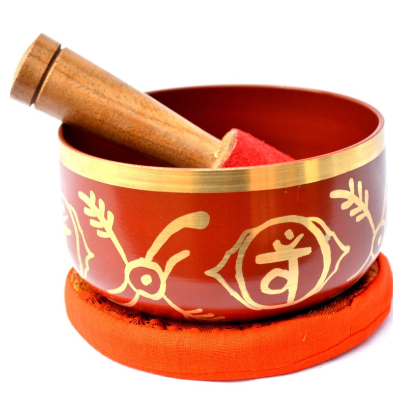 Sacral Chakra (Svadhishthana) Singing Bowl - Meditation Yoga Reiki Chakra Healing Sound Bowl - sevenzings