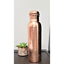 Load image into Gallery viewer, Copper Bottle - 1000 ml Water Bottle Self Care Healthy Living Wellness Yoga Bottle - sevenzings
