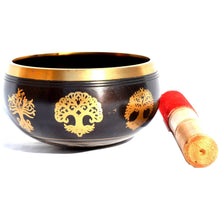 Load image into Gallery viewer, FAST SHIPPING Tree of Life Singing Bowl Meditation Bowl - Yoga Reiki Chakra Healing Sound Bowl Self Care Gift - sevenzings
