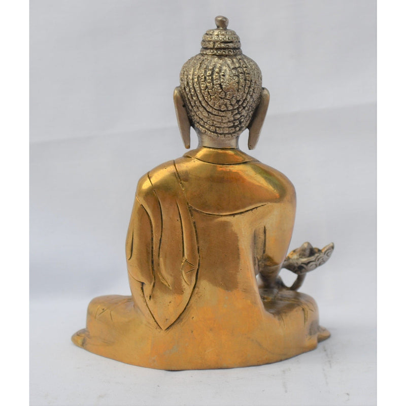 FAST SHIPPING Buddha Figurine Statue Meditation Mindfulness Home Decor 6" Buddha Idol Sculpture Calm Peaceful Home Decor Yoga  Work Decor - sevenzings
