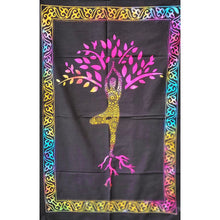 Load image into Gallery viewer, Home Decor Wall Art Tapestry Tree of Life Tie Dye Tapestry Wall Art Hanging - Home Décor Mindfulness Home Office Yoga Studio  Decor - sevenzings
