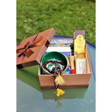 Load image into Gallery viewer, FAST SHIPPING Self Care Kit Wellness Gift Box - Heart Chakra Singing Bowl Meditation Mindfulness Yoga  Perfect Gift Set - sevenzings

