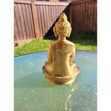Load image into Gallery viewer, Buddha Statue Wall Art Meditation - 5&quot; Medicine Buddha Figurine Idol Sculpture Calm Peaceful Home Decor Yoga Mindfulness Work Decor - sevenzings
