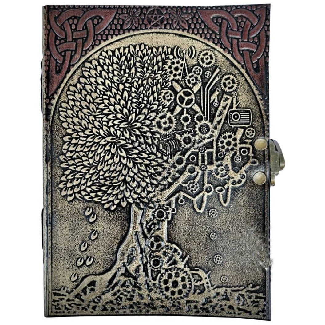 The Tree Of Life - Real Leather Journal - Personal Notebook Journal - 5x8  Inch – The Amazing Office