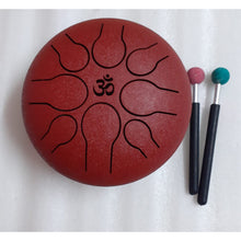 Load image into Gallery viewer, Musical Tongue Drum Steel Drum 6&quot;,8&quot;,10&quot; Tank Drum Meditation Yoga Hand Drum Musical Instrument - sevenzings