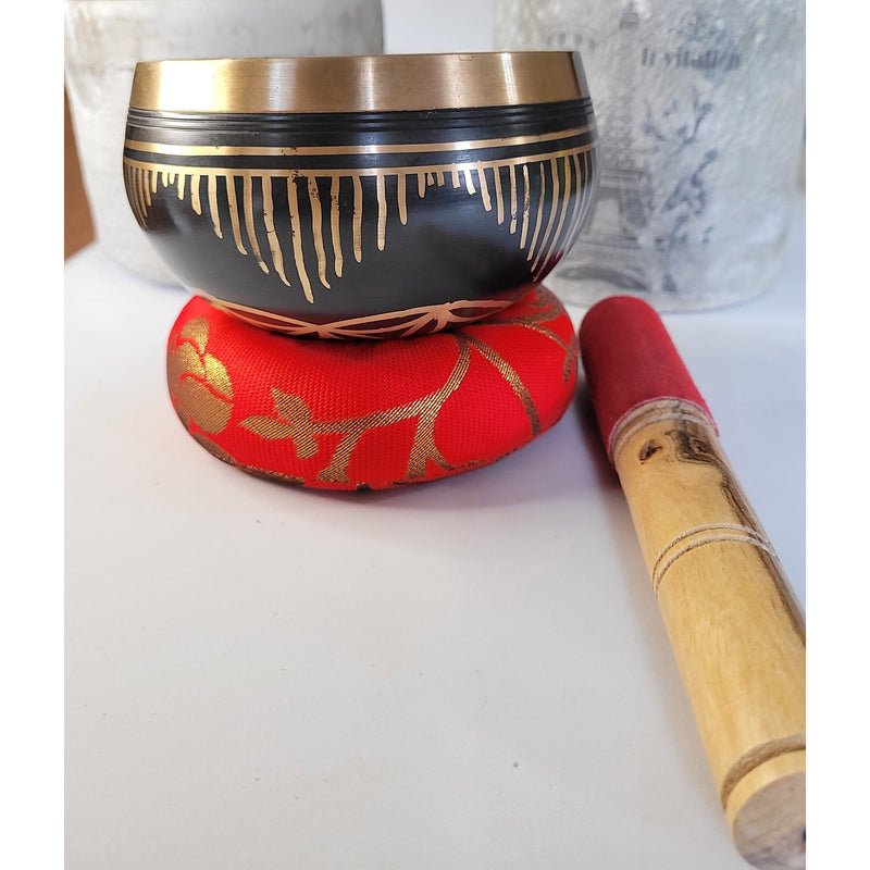 FAST SHIPPING Flower of Life Tibetan Singing Bowls Meditation Yoga Healing Sound Therapy Bowl - Self Care Chakra Healing - sevenzings