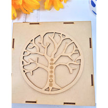 Load image into Gallery viewer, Healing Chakra Stones Set Box 7 Chakra Stone Gift Box Meditation Mindfulness Healing Crystal 7 Chakra Engraved stone - sevenzings
