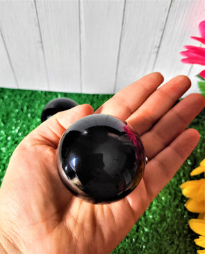 Black Obsidian Crystal Sphere Crystal Ball with sphere stand Healing Crystal Spheres Healing Stones Crystal Decor Protection Crystal